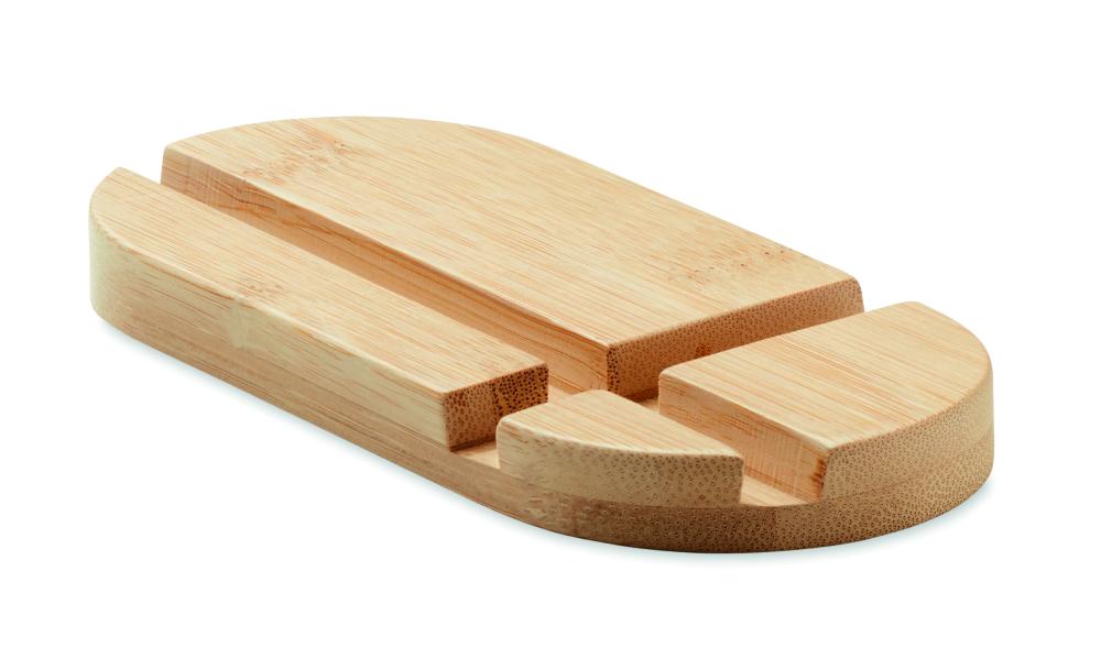 Soporte bambú tablet