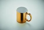 Taza cerámica metálica 300 ml