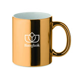 Taza cerámica metálica 300 ml