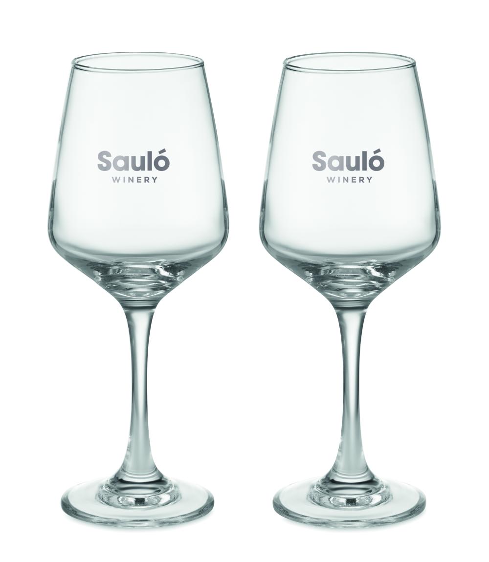 Juego de 2 copas de vino
