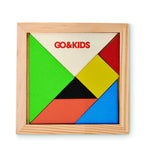 Rompecabezas Tangram de madera