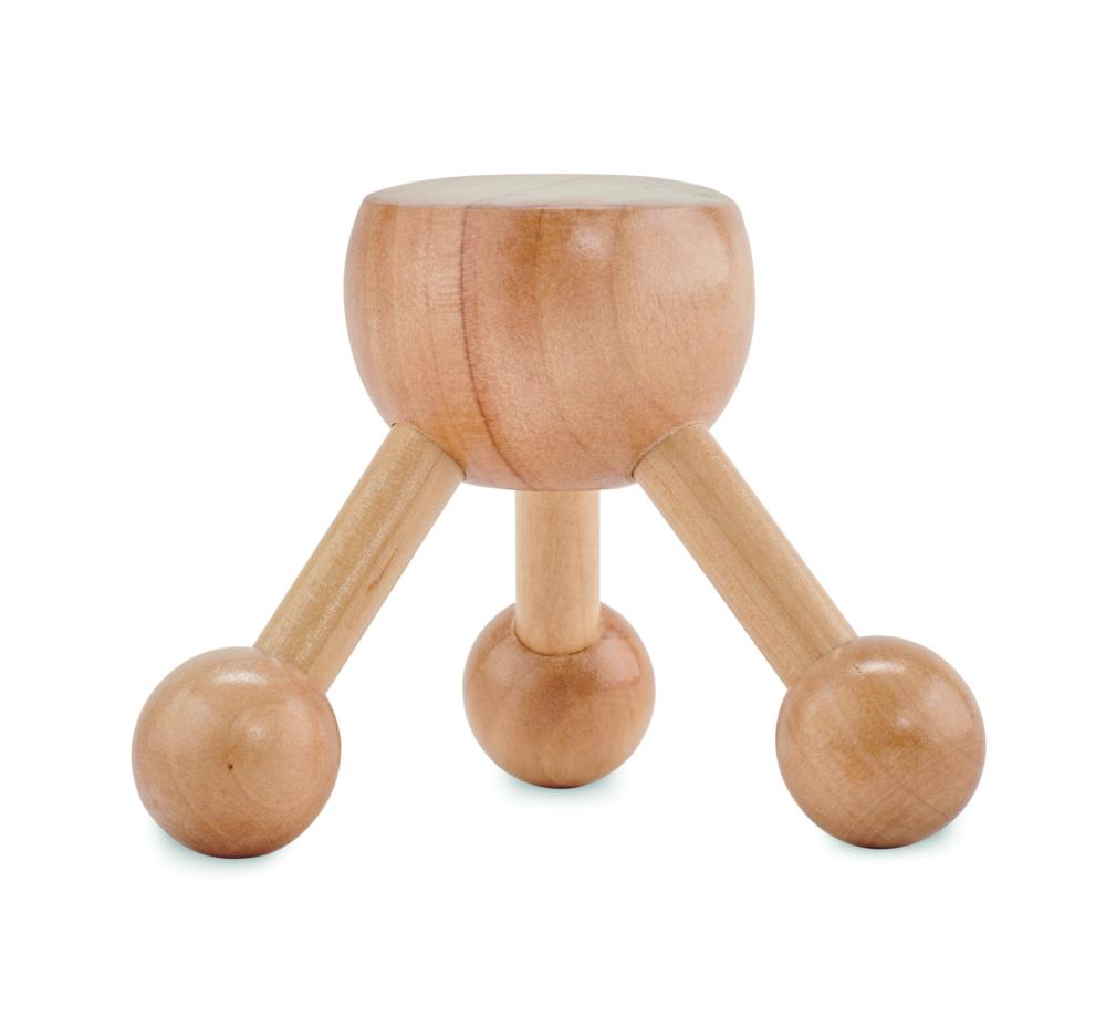 Masajeador de madera