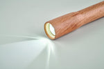 Linterna de madera con luz COB