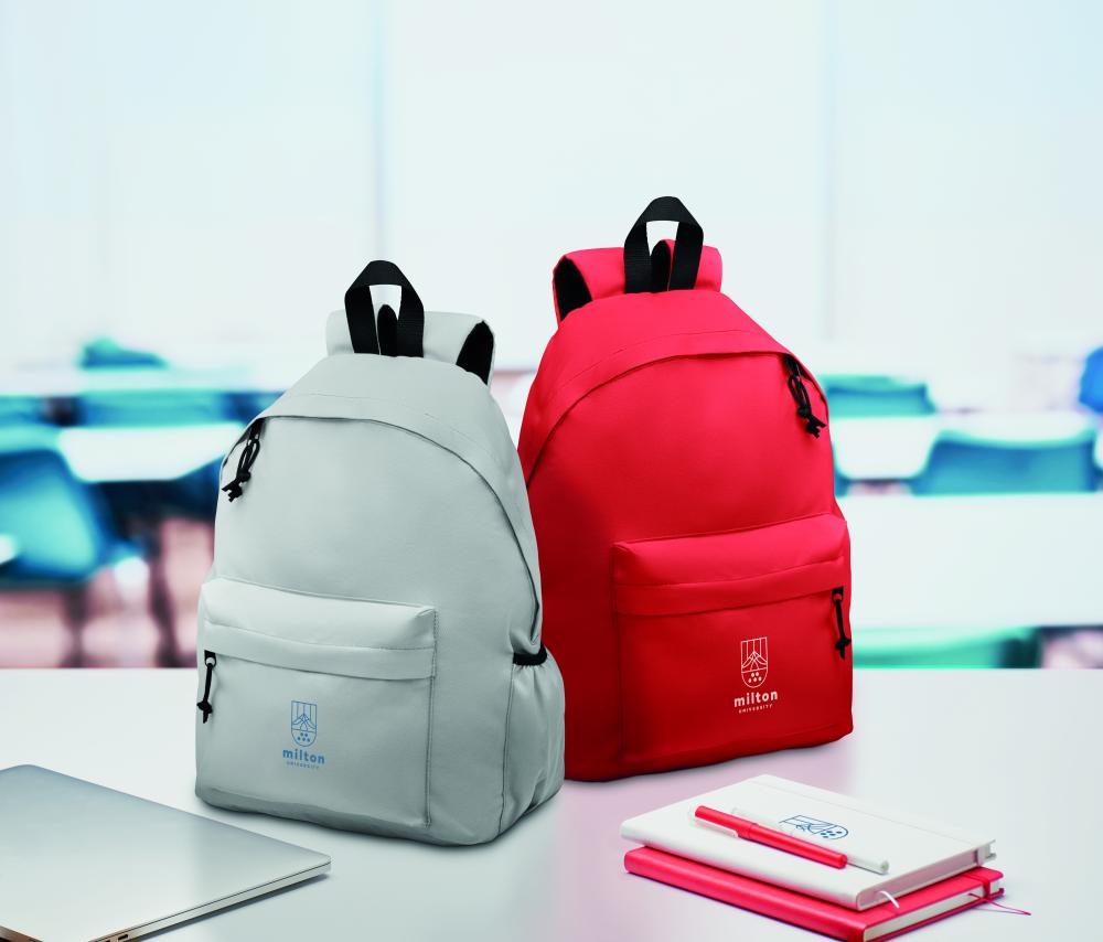 Mochila de poliéster RPET 600D