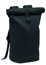 Mochila canvas lavado Rolltop