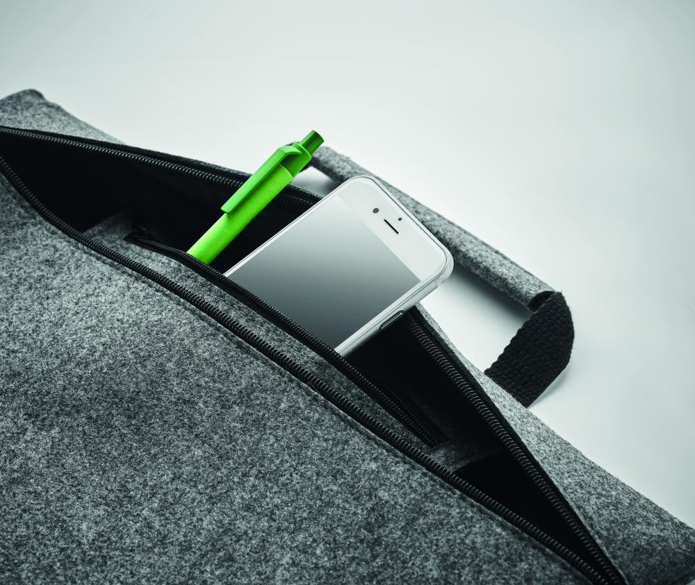 Bolsa de fieltro portátil RPET