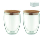 Juego 2 vasos 350 ml en caja