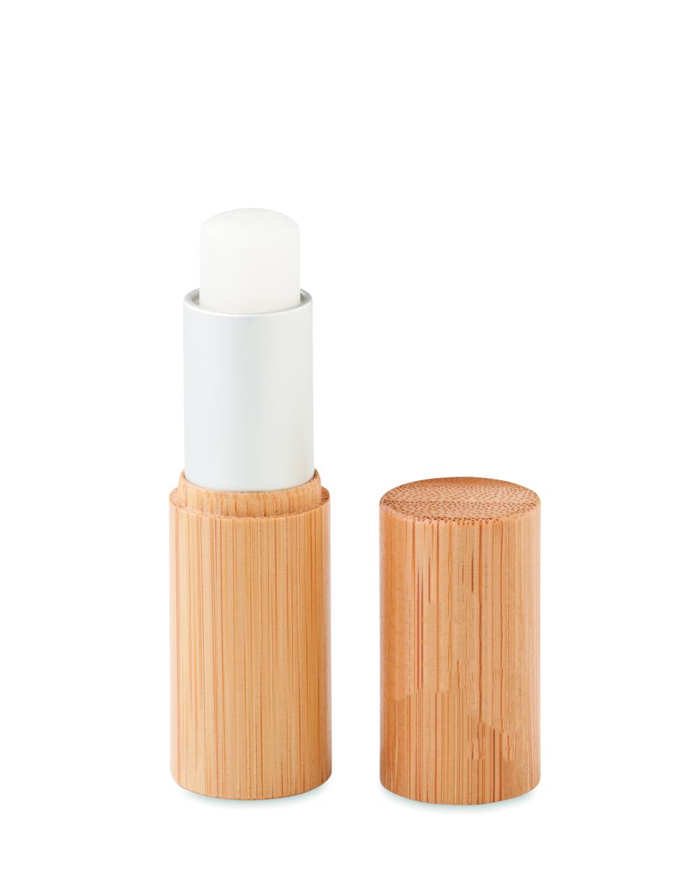 Bálsamo labial carcasa bambú