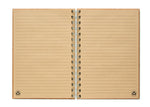 Libreta A5 de bambú anillas