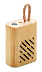 Altavoz inalámbrico bambú 3W