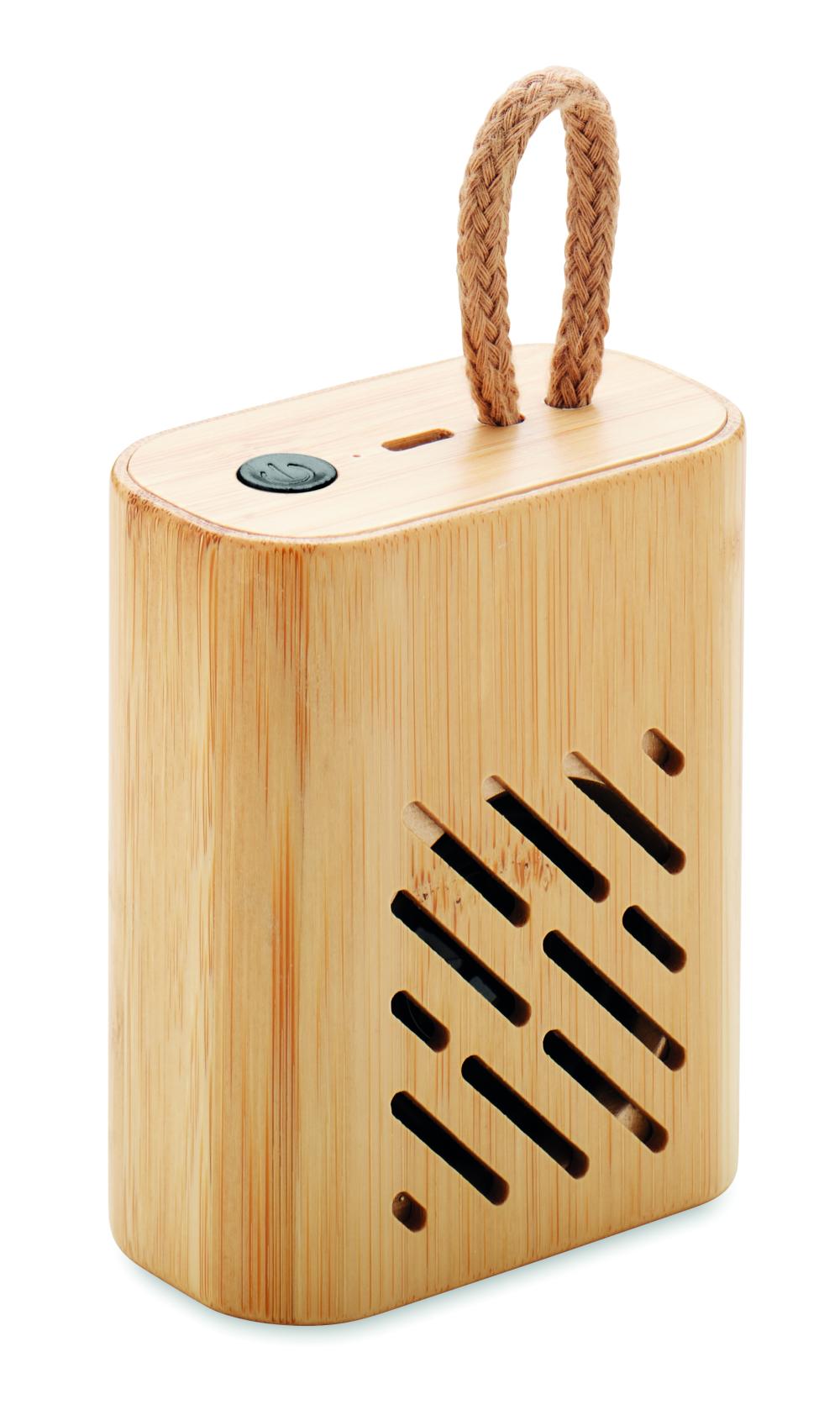 Altavoz inalámbrico bambú 3W