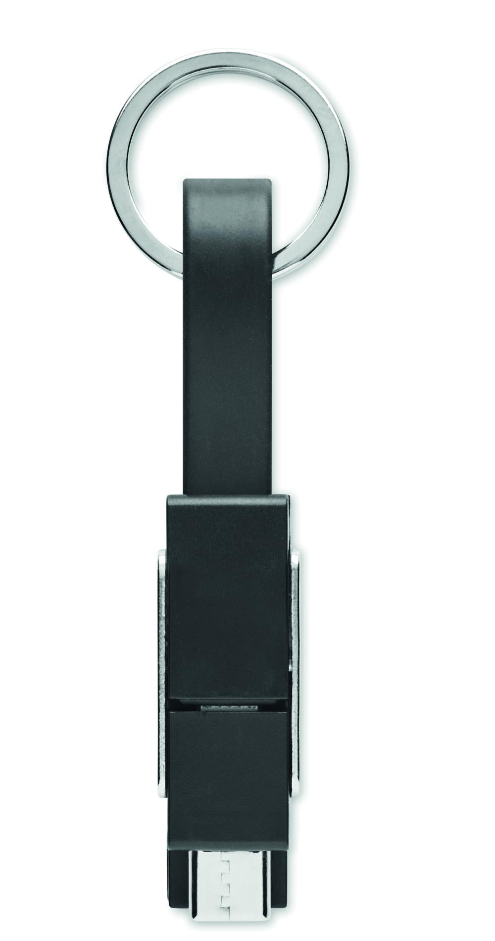 Llavero con cable 4 en 1