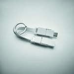 Llavero con cable 4 en 1