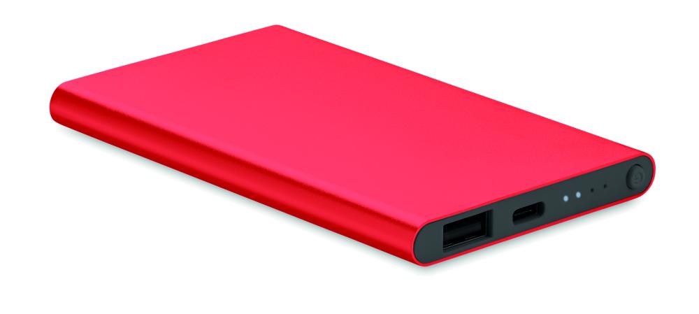 Power bank tipo C de 4000 mAh