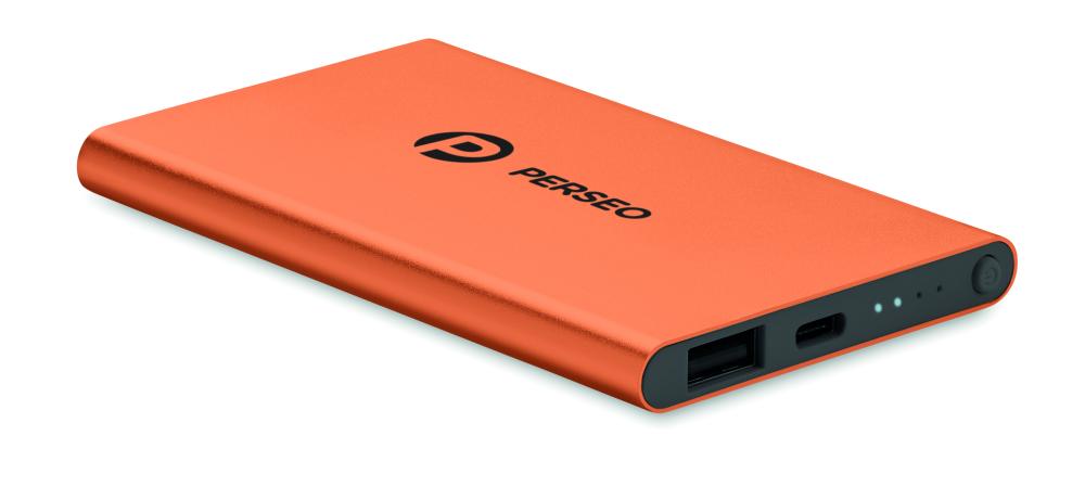Power bank tipo C de 4000 mAh