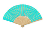 Abanico de bambú