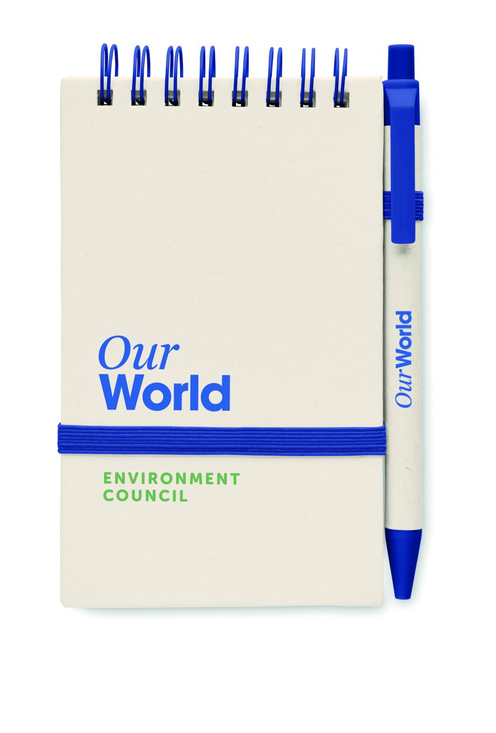 Libreta de cartón reciclado A6