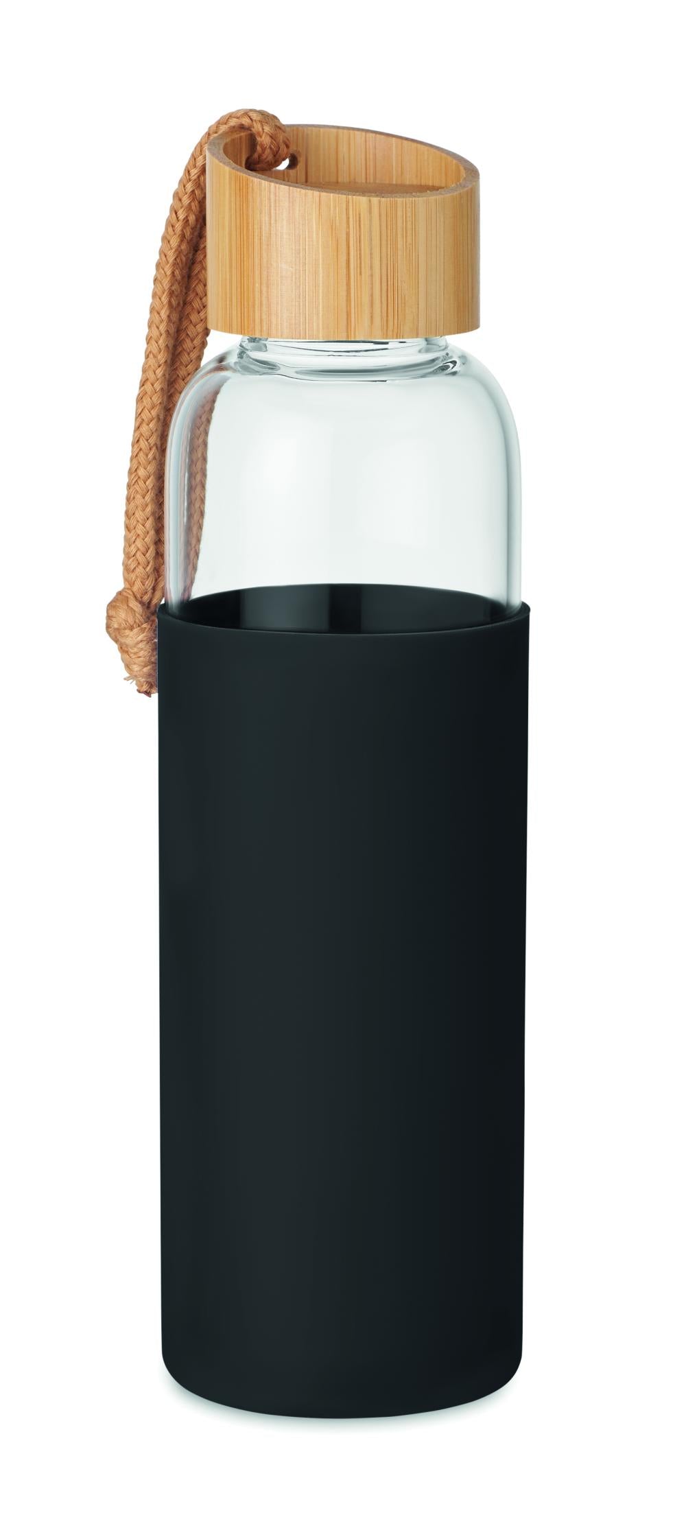 Botella vidrio 500 ml en funda