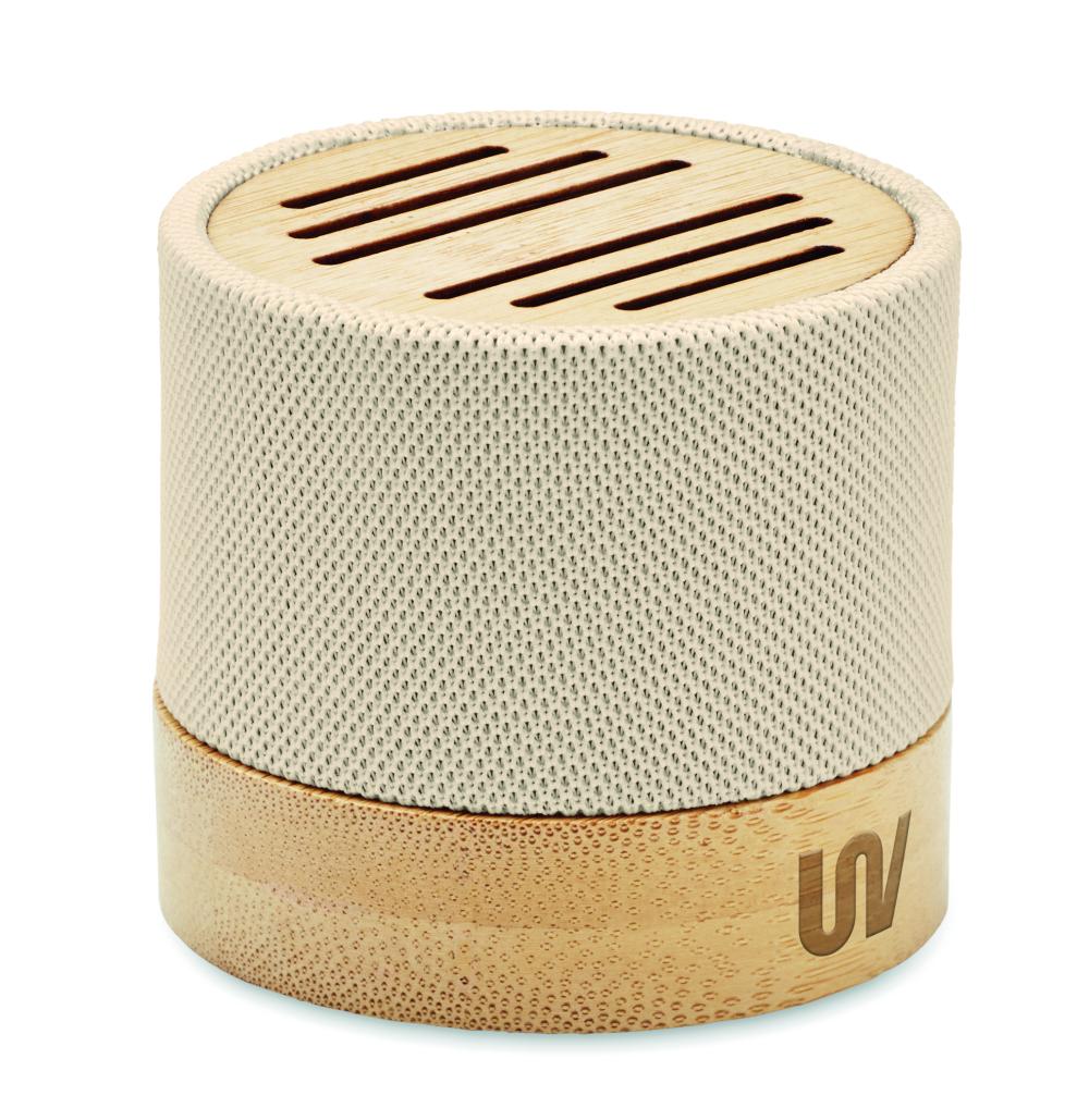 Altavoz inalámbrico RPET bambú