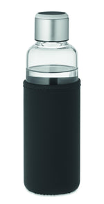 Botella de vidrio con sensor
