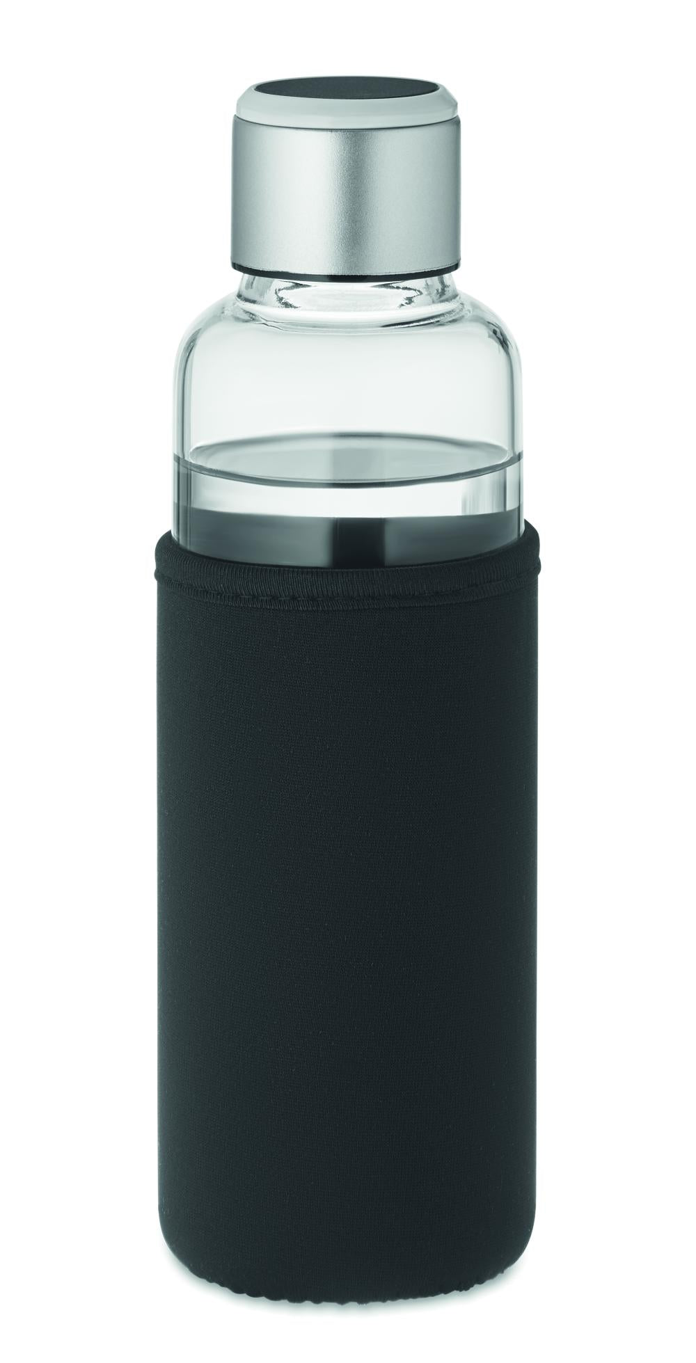 Botella de vidrio con sensor