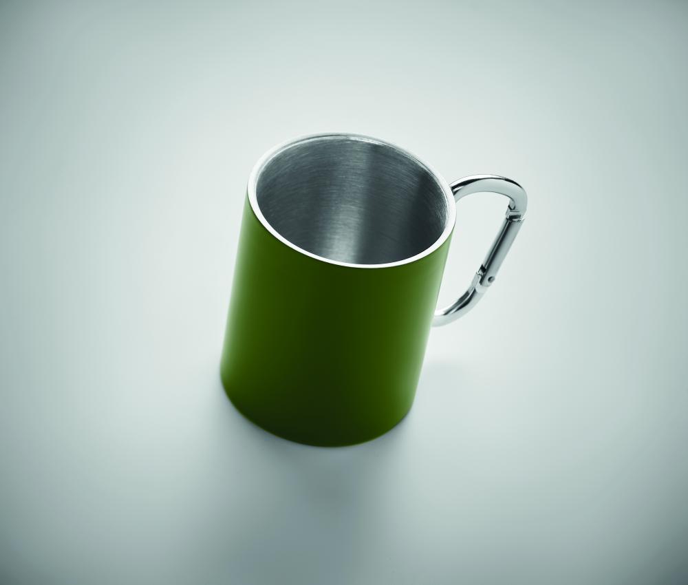 Taza metálica doble 300 ml