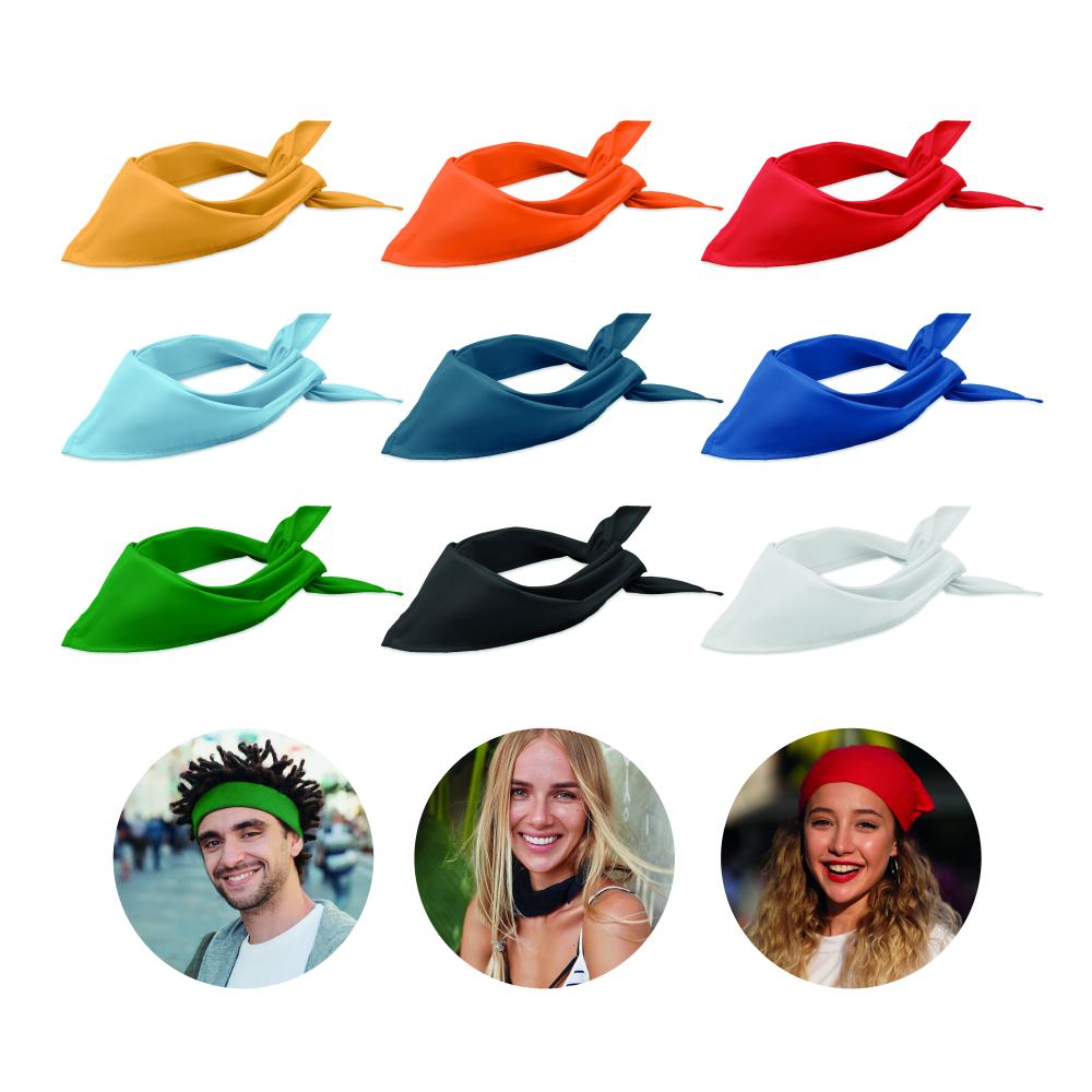 Pañuelo de cabeza poli algodón