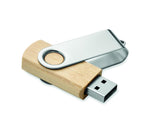 USB de bambú Techmate 16GB
