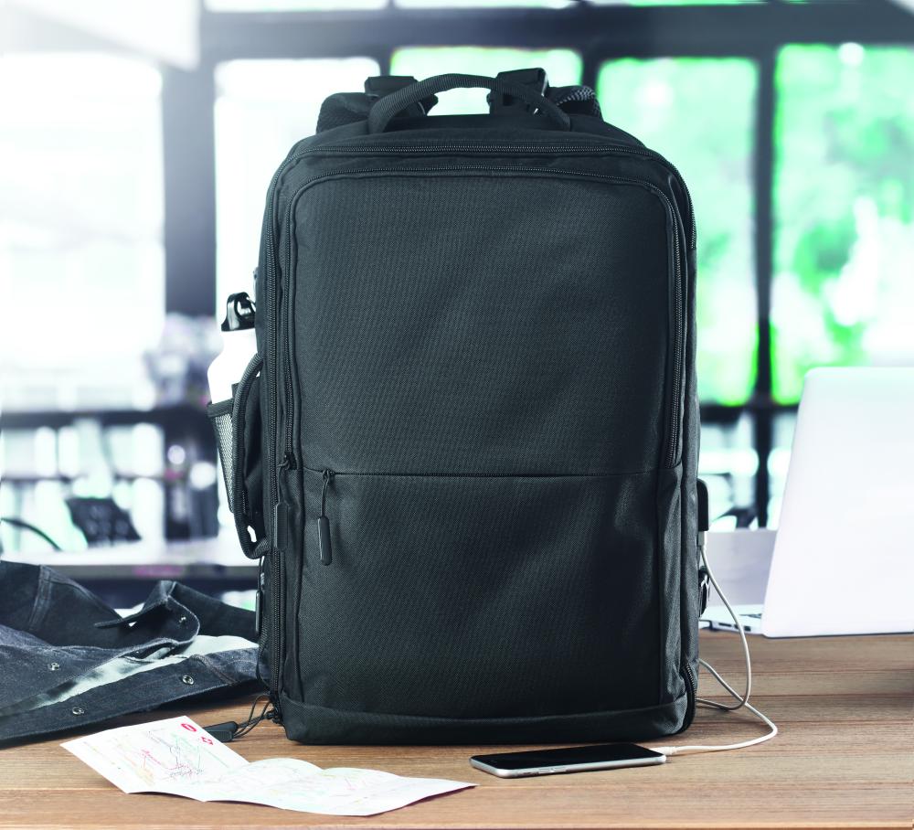 Mochila Travel Tech Poliéster