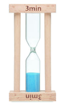 Reloj arena madera 3 minutos