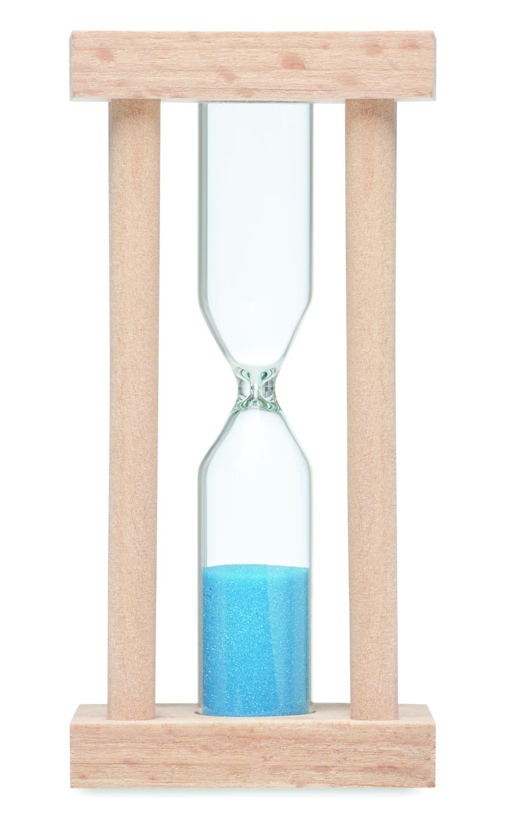 Reloj arena madera 3 minutos