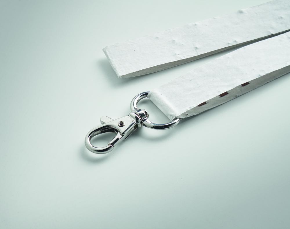 Lanyard papel con semillas