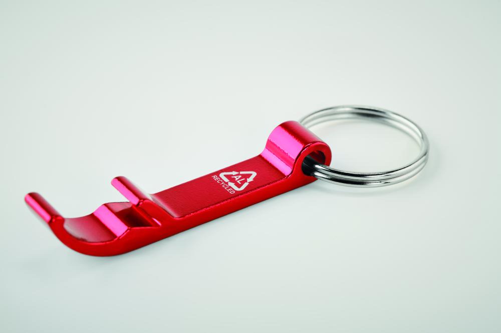 Llavero de aluminio reciclado