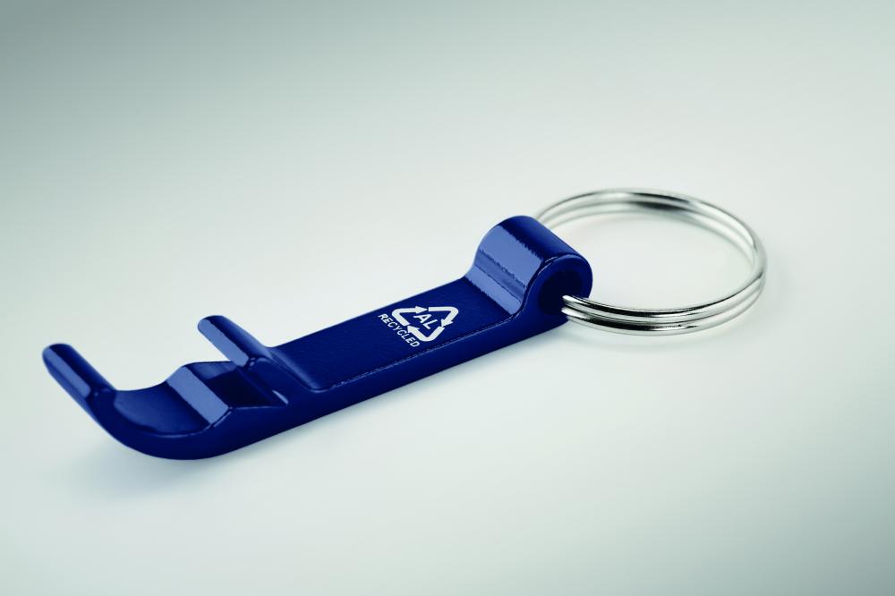Llavero de aluminio reciclado