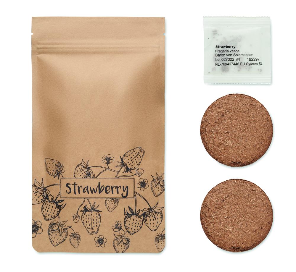 Kit de cultivo de fresas