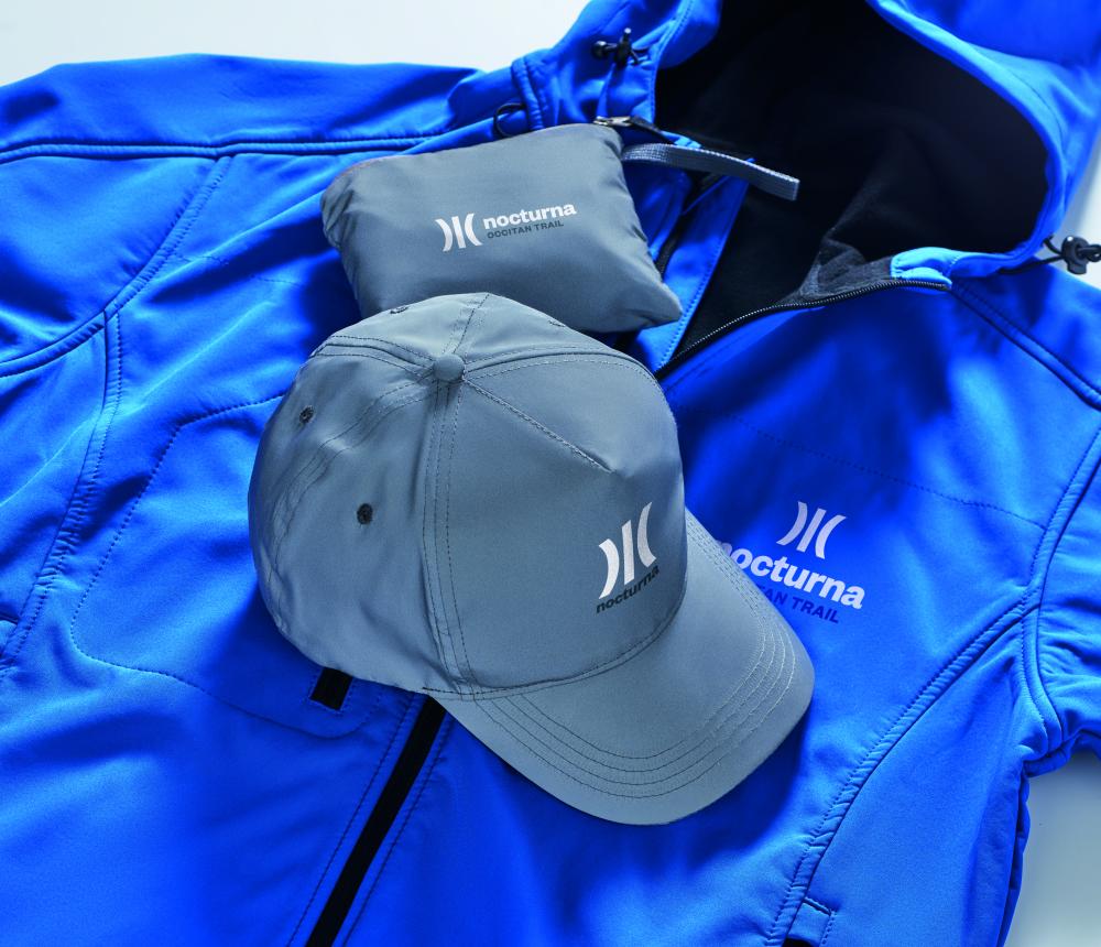 Gorra Béisbol 5 Paneles Reflectante