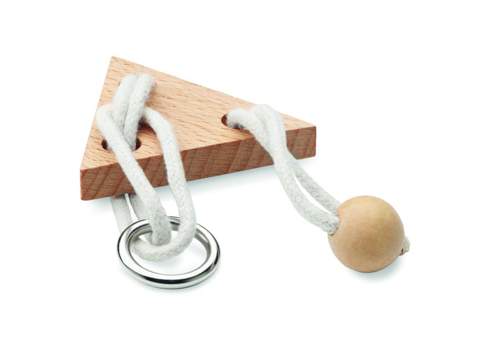 Rompecabezas madera triángulo