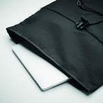 Mochila roll top RPET 600D