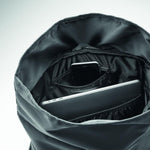 Mochila roll top RPET 600D