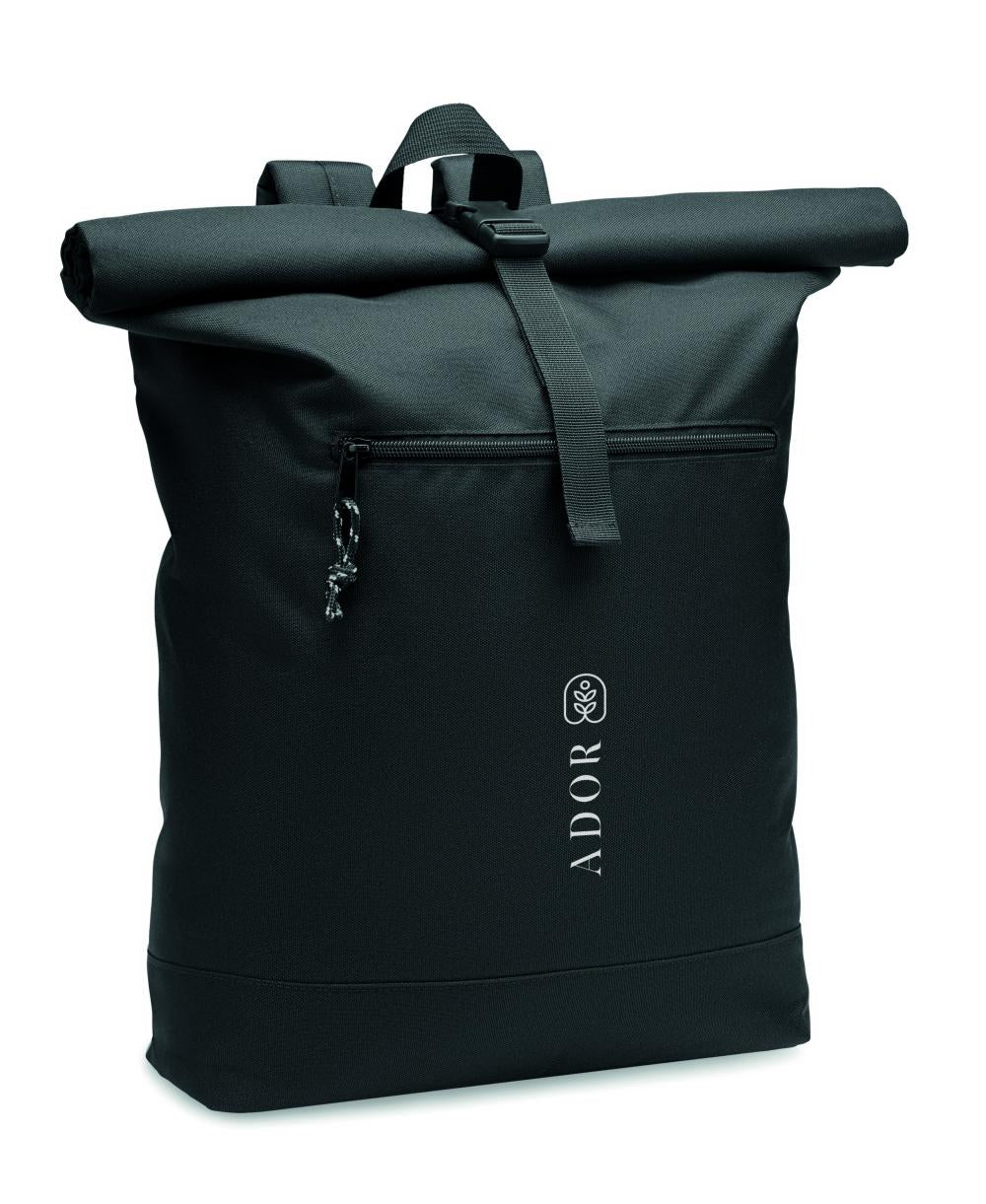 Mochila roll top RPET 600D