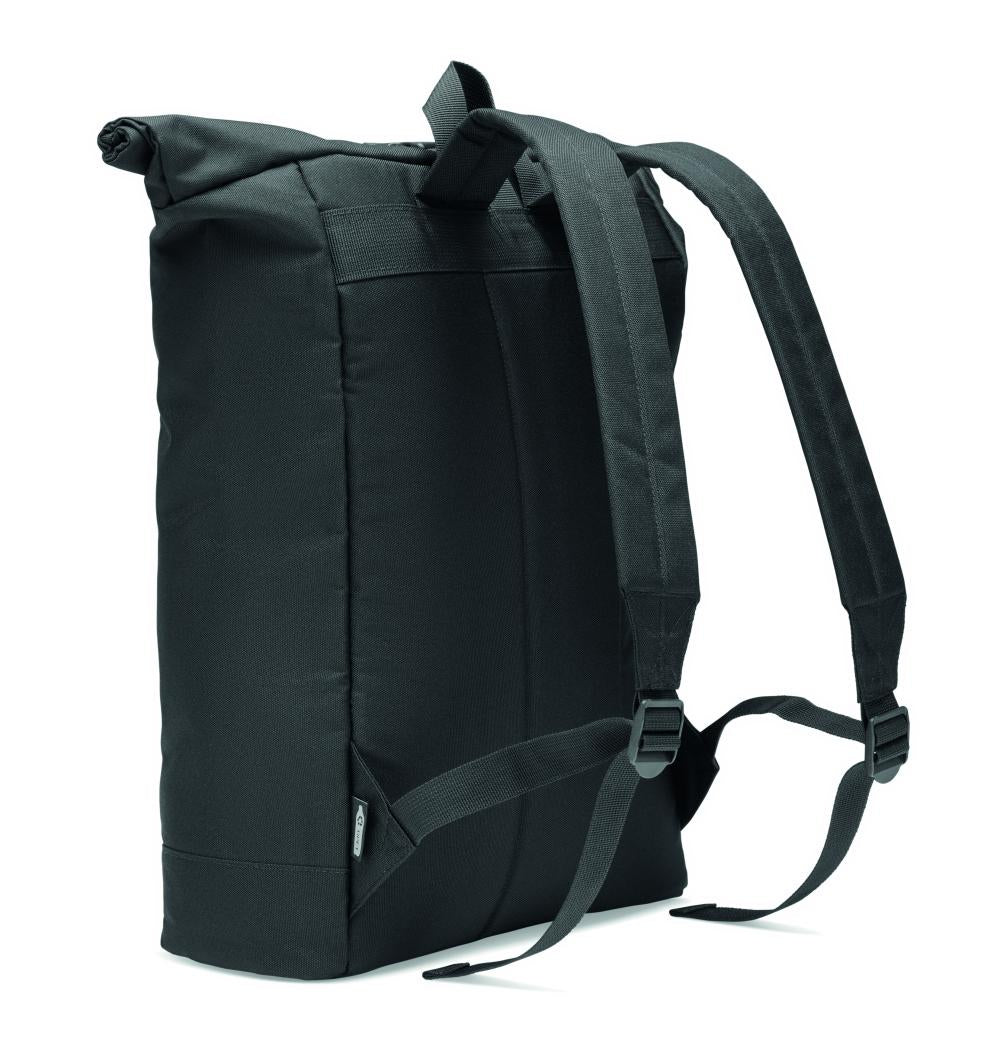 Mochila roll top RPET 600D