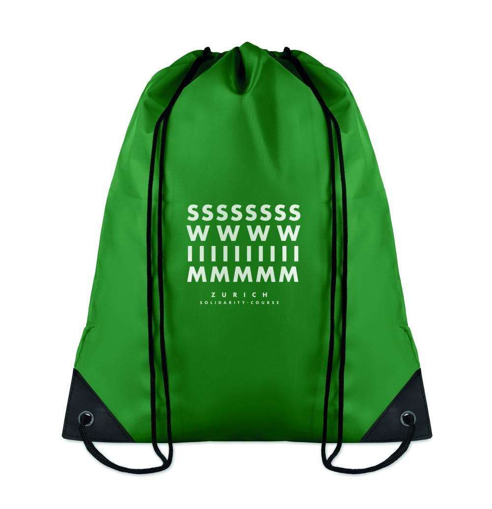 Mochila con cordones