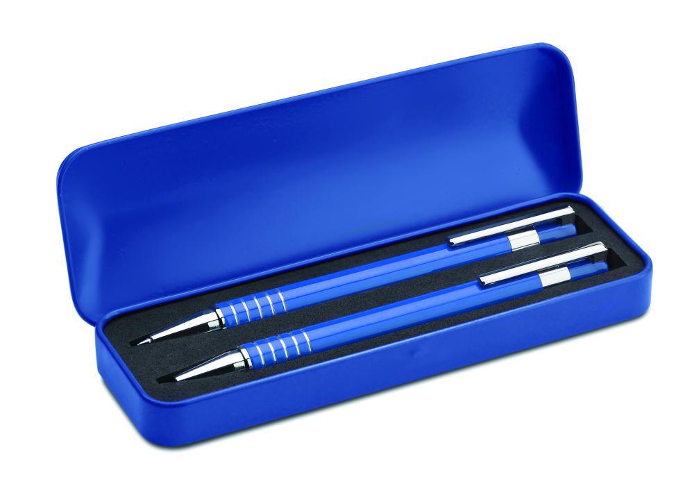Set de bolígrafos en caja