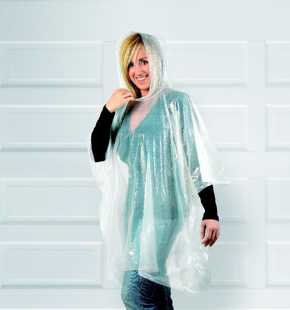 Poncho en bola redonda