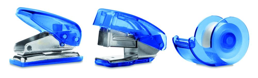 Set papeleria en caja plástico