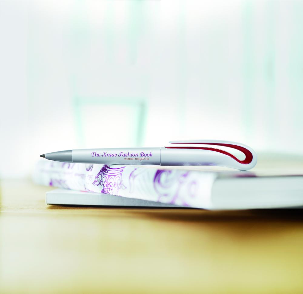 Bolígrafo giratório ABS