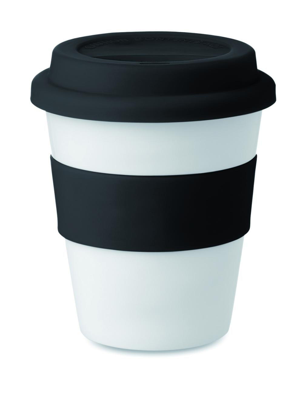 Vaso PP con tapa de silicona