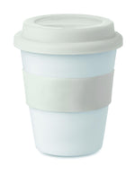 Vaso PP con tapa de silicona