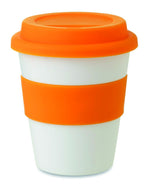 Vaso PP con tapa de silicona