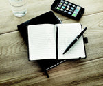Libreta A6 con bolígrafo